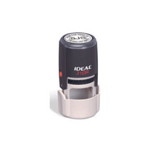 Ideal 310RD Self-Inking Round Date Stamp